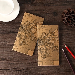 Vintage Traveler's Insert Notebook (Map)