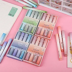 4 Colors Highlighter Pen