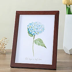 5R Size Minimalist Wooden Photo Frame