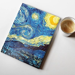 Modern A4 Size Notebook (The Starry Night)