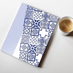 Modern A4 Size Notebook (Serene Patterns)