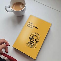 Modern A5 Size  Notebook (Albert Einstein)