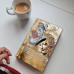 Modern A5 Size Notebook (Leonardo da Vinci)