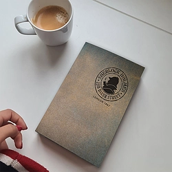 Modern A5 Size Notebook (Sherlock Holmes)