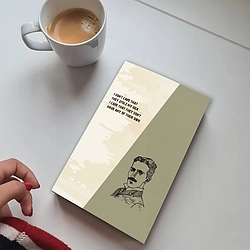 Modern A5 Size Notebook (Nikola Tesla)