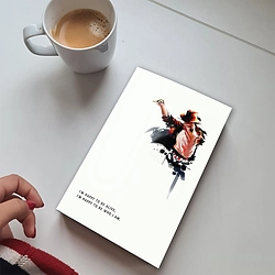 Modern A5 Size Notebook (Michael Jackson)