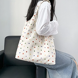Colorful Polka Dot Vest Large Capacity Shoulder Bag