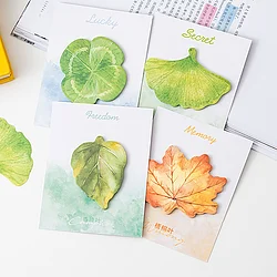 Creative Leaf Sticky Notes