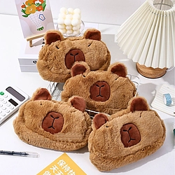 Cute Plush Capybara Pencil Pouch