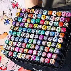 Double Headed 120 Color Painting Marker Set