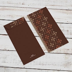 5 Pcs Amber Heritage Envelope Set