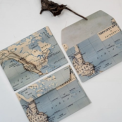 5 Pcs Wanderer’s Map Envelope Set