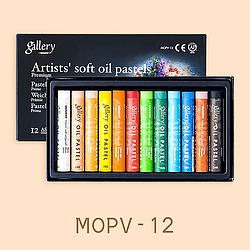 Mungyo Gallery 12 Colors Artist Soft Oil Pastel Set