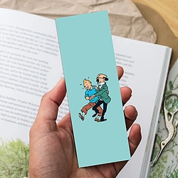 Tintin Paper Bookmark Page Marker Set.