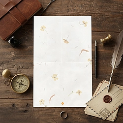 Ornate frame Hardcover Lined Notebook