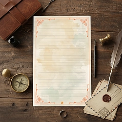 Good Luck Clover Charm Card With Envelope