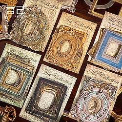 Retro Photo Frame Series Decorative Stickers