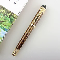 Yellow Green Metal Signature Ballpoint Pen