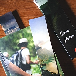 Green Heaven Paper Bookmark Page Marker Set