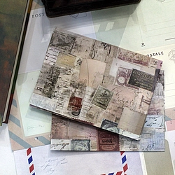 Feather quill Hardcover Lined Notebook