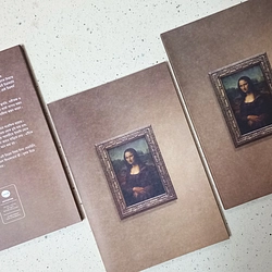 The Mona Lisa A5 Size Notebook Sketchbook Student Stationary