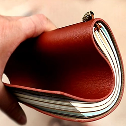 Retro Leather Notebook for Traveler's