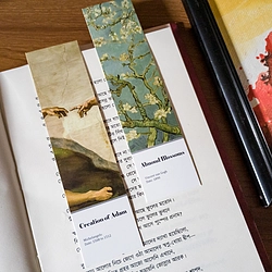 Eternal Art Painting Paper Bookmark Page Marker Set