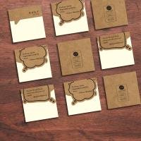 Simple Business Times Non-sticky Daily Note Paper Tabs