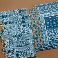 Azure Weave B5 Handmade Notebook