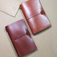 Retro Vintage Traveler's Leather Notebook