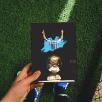 Lionel Messi Special Edition A5 Size Notebook