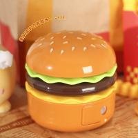 Burger Shape With Pencil Sharpener LED Rechargeable Lamp
